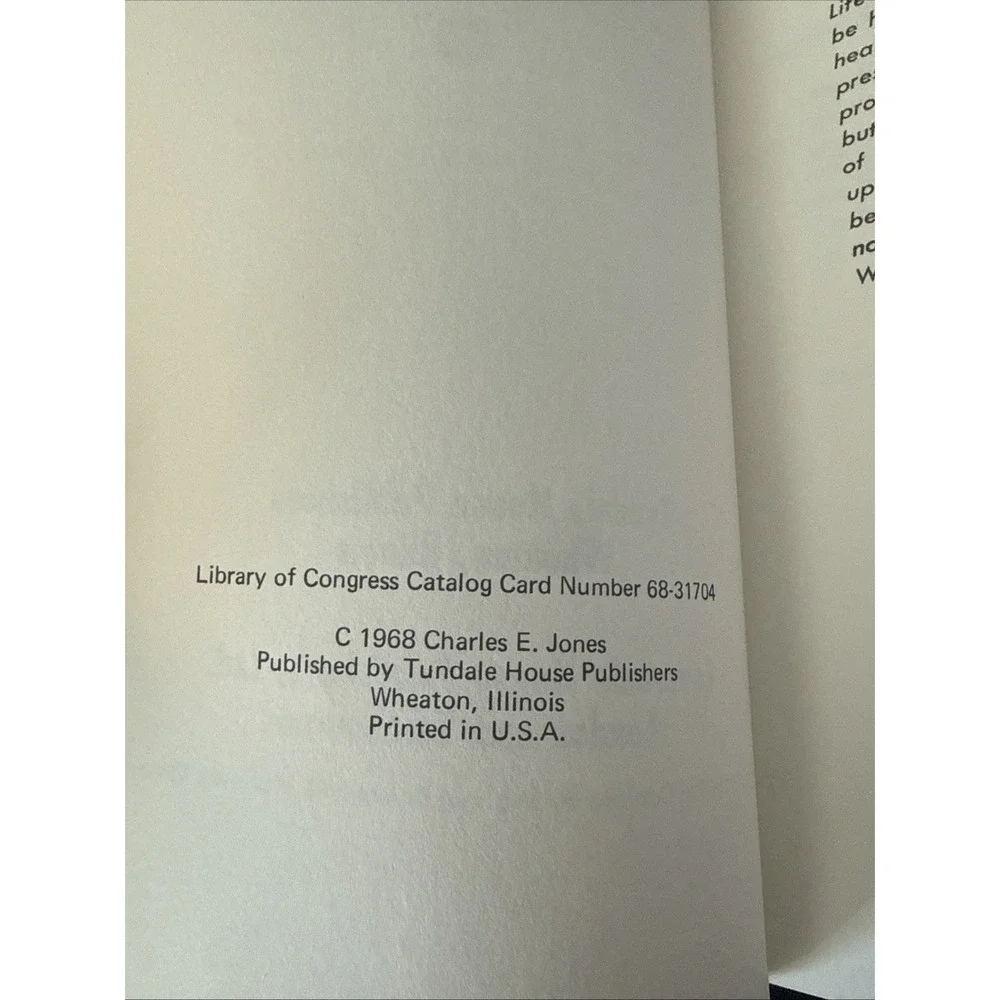 Life Is Tremendous by Charles E. Jones (Paperback, 1968)